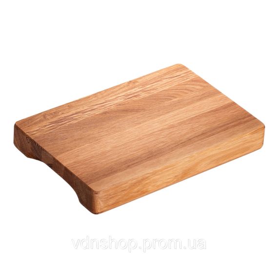 Кухонная разделочная доска деревянная 30×20 см прямоугольная Lugi C32W200300D | Зображення 1