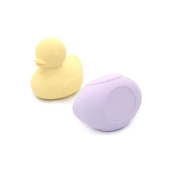 Вібратор для клітора у вигляді качки Sweet Em , силіконовий, лавандовий Sex Aura | Зображення 4