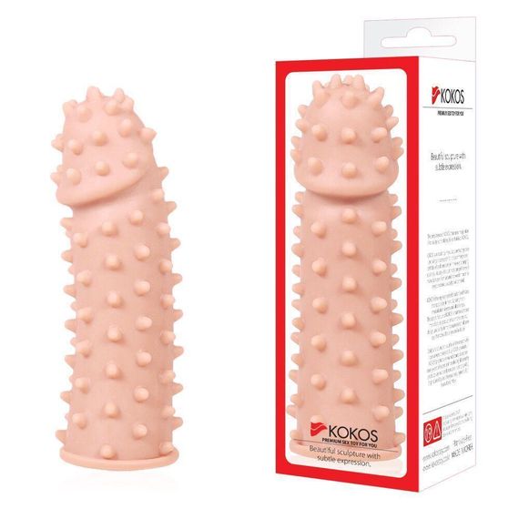Насадка на член Kokos Extreme Sleeve ES.03 розмір S Sex Aura | Зображення 3