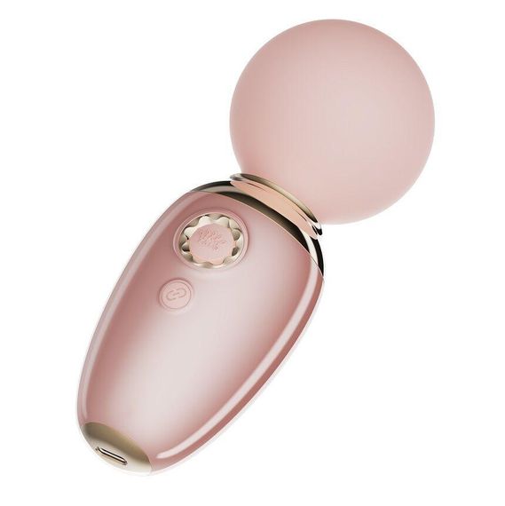 Смарт-вібромасажер Zalo – AVA Sakura Pink, 8 режимів, підігрів, дуже потужний та компактний sexstyle | Зображення 1