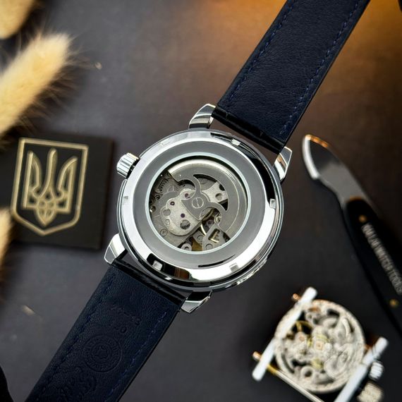 Класичний чоловічий годинник Awarder 022-3D Не Забуду Дім Silver-Black | Зображення 6