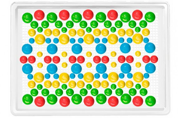 Детская развивающая мозаика №7 2100TXK, 300 фишек | Зображення 3