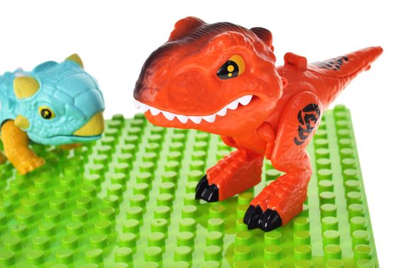 Конструктор FL2321 "Дино Парк" 85 дет. р.36x10x28 см YG Toys | Зображення 3