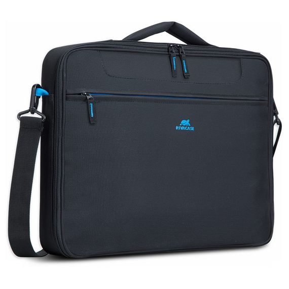 Сумка для ноутбука RivaCase 16" collection Regent, black (8087Black)