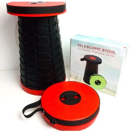 Складаний стілець Telescopic stool, компактний розкладний телескопічний для походів і риболовлі | Зображення 3