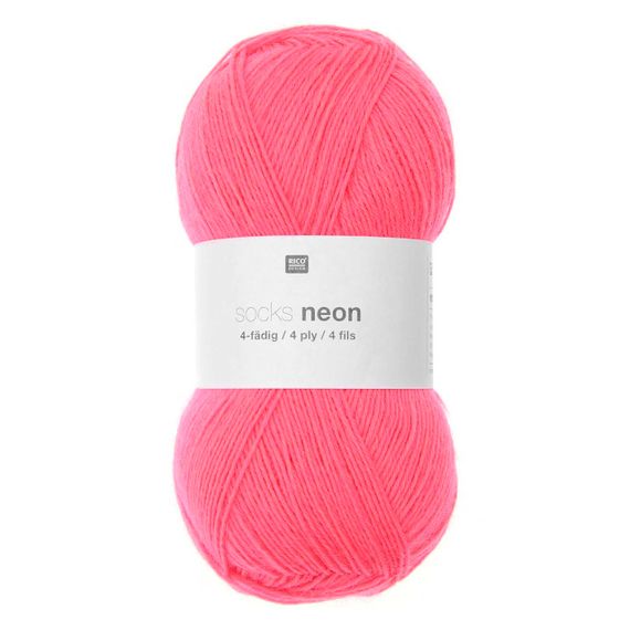 Шкарпеткова пряжа Rico Design Socks Neon, 003 | Зображення 1