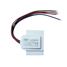 Сенсорний вимикач для дзеркал LB-02, 1 клавіша, 1*65W, dimmer, DC12-24V