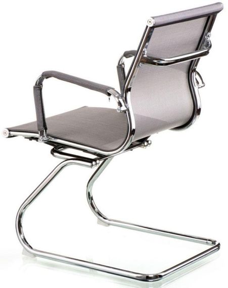 Кресла на полозьях Solano office mesh grey | Зображення 4