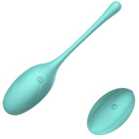 Віброяйце Turquoise Pleasure 10 режимів вібрації колір бірюзовий Sex Aura