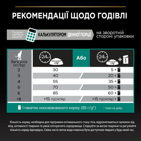 Сухой корм для кошек для профилактики заболеваний почек с курицей Purina ProPlan Renal Plus 1.5 кг | Зображення 4