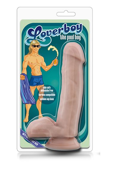 Фалоімітатор LOVERBOY - the pool BOY, Натуральный | Зображення 1