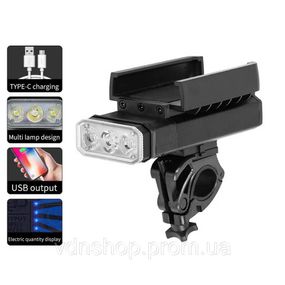 Перезаряжаемый велосипедный фонарь BK09/Z-03-3T6 Фара фонарь фара велосипедная AD-64