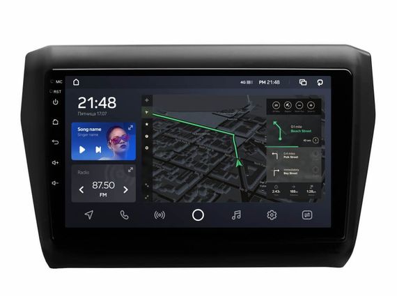 Штатна магнітола AMS T910 6+128 Gb Suzuki Swift 5 2016-2020