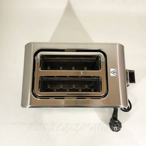 Тостер для прожарювання хліба Magio, Тостер на 2 скибочки з регулюванням температури HX-79 | Зображення 8