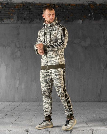 Зимовий спортивний костюм ARMY піксель ВТ7765