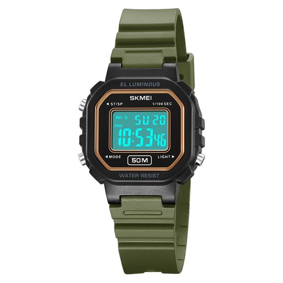Наручний годинник Skmei 2326AG Army Green | Зображення 1