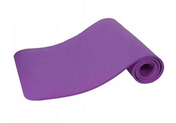 Килимок для йоги та фітнесу Power System PS-4017 NBR Fitness Yoga Mat Plus Purple (180х61х1) (PS-4017_Purple) | Зображення 2