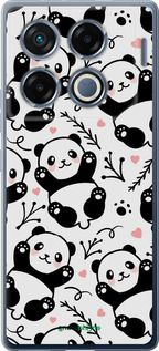 Чохол на Infinix GT 20 Pro Панди "4318u-3735-2448"