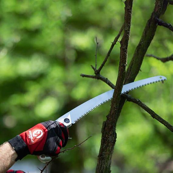 Ножівка садова вигнута 330 мм, з металевою ручкою, пластиковий чохол INTERTOOL HT-31461 | Зображення 8