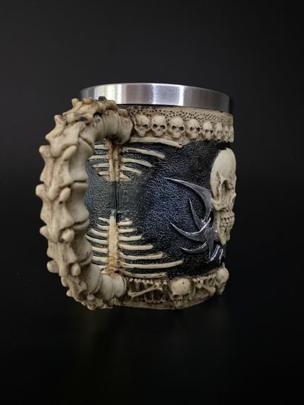 Кружка Корсар 400 мл — 3D келих із епоксидної смоли та нержавіючої сталі | Зображення 3