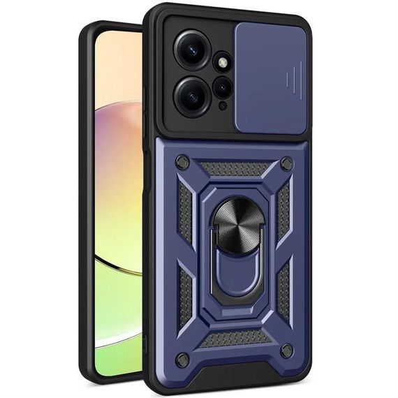 Чохол Ummi Camshield Serge Ring для Xiaomi Redmi Note 12 4G Синій