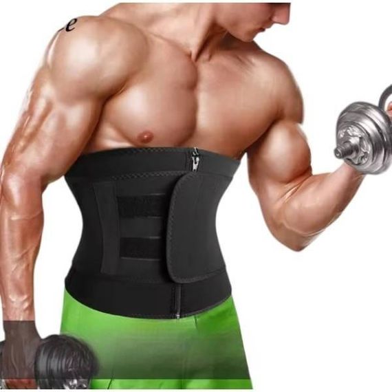 Утягивающий пояс для похудения Waist training corset Черный XXXL