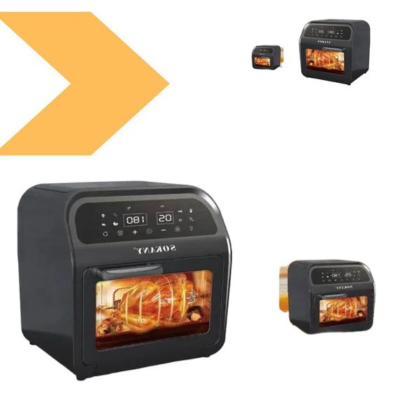 Багатофункціональна сенсорна повітряна фритюрниця з економією олії до 80% XPRO SK-ZG-8032 (45448-SK-ZG-8032_3234) | Зображення 1