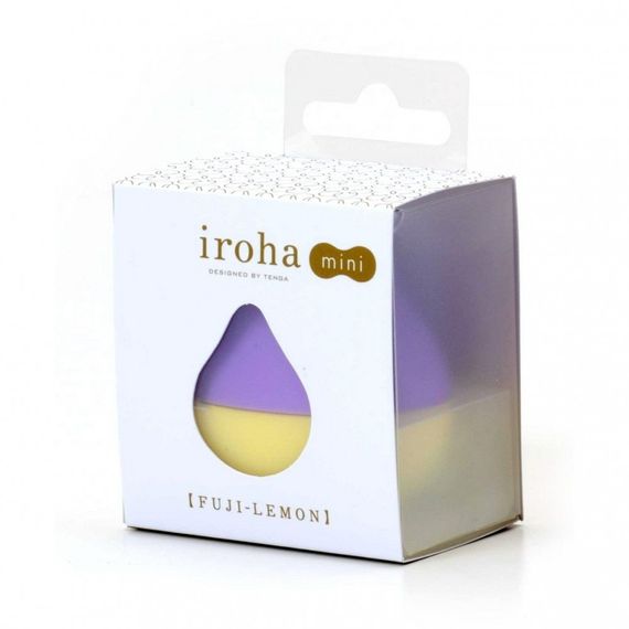 Вібратор для клітора Iroha Mini, фіолетово-жовтий Sex Aura | Зображення 5