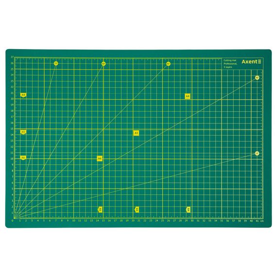 Килимок для печворка Axent Pro п'ятишаровий 7906-A, А3 (30*42 см) (6092)