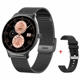 Розумний годинник Modfit Business Pro Black Mesh з функцією дзвінків та моніторингом здоров'я
