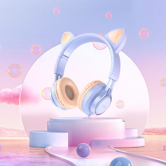 Накладні навушники Hoco W36 Cat ear | Зображення 2