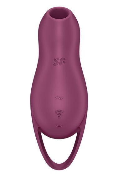 Кліторальний стимулятор із повітряними імпульсами Satisfyer Pocket Pro 1 фіолетовий Sex Aura | Зображення 3