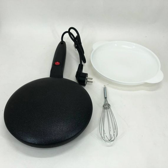 Блинница электрическая CREPE MAKER. Цвет: черный MX-37 | Зображення 3