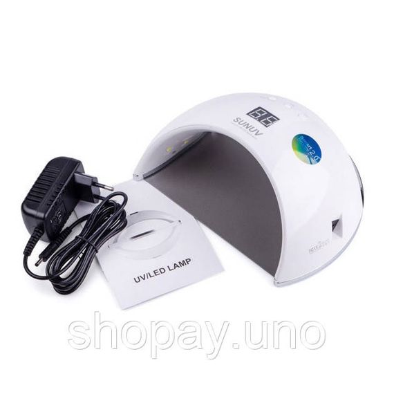 Світлодіодна LED лампа для манікюру гель-лаку UV LAMP Sun 6, Манікюрна сушарка, Сушарка нігтів сушіння LF-29