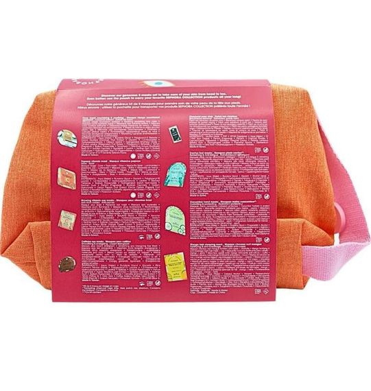 Набор масок + косметичка Sephora collection mask wishes face and body skincare set | Зображення 5