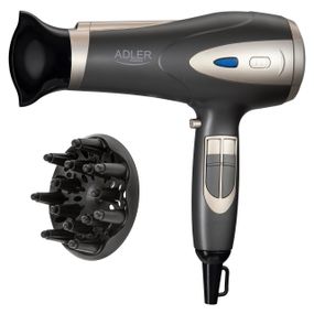 Фен для волосся Adler AD 2248 GC, іонізація, дифузор, концентратор, холодне повітря