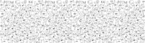 Обои-раскраски Веселые Коты  60*200 C-200001