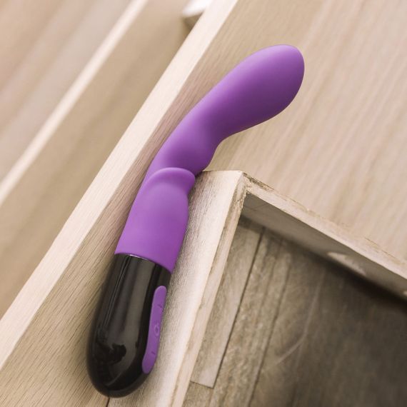 Вібратор Adrien Lastic Nyx 2.0 стимуляція точки G та входу у піхву, фіолетовий sexstyle | Зображення 3