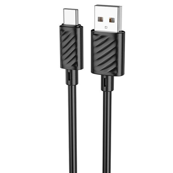 Кабель Hoco X88, Type-C-USB, 3A, Black, довжина 2м | Зображення 2