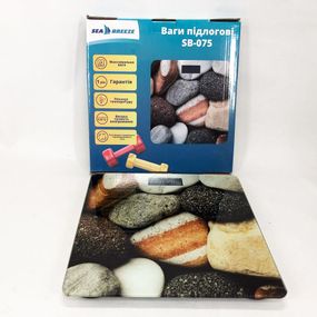 Бытовые напольные весы SeaBreeze SB-075 | Весы напольные | Электронные ZR-322 напольные весы