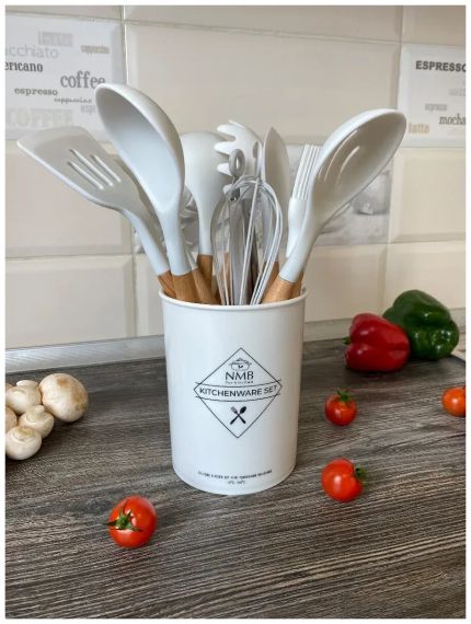 Універсальний силіконовий набір для кухні 12 шт, Кухонний набір з 12 предметів   знижка | Зображення 9