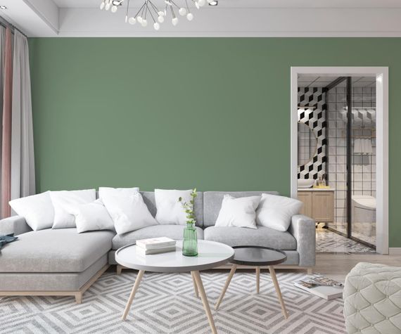 Фарба Інтер'єрна Латексна Skyline 4020-G30Y Шалфей 1 л | Зображення 2