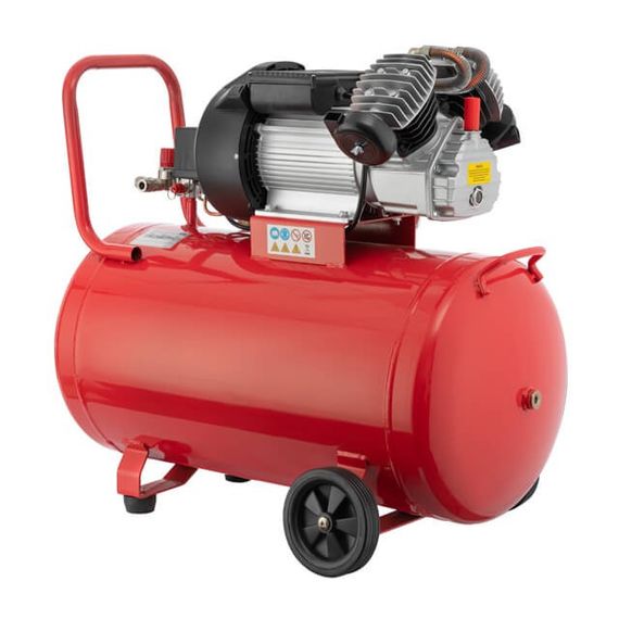 Компресор 100 л, 10 aтм, 420 л/хв INTERTOOL PT-0008 | Зображення 3