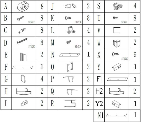 Душова кабіна BRAVO NOTEC N120FS, прямокутна, без піддона | Зображення 2