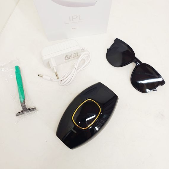 Портативний жіночий домашній фотоепілятор для тіла IPL Hair Removal Device для всіх типів волосся Black XT-52 | Зображення 6