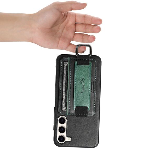 Шкіряний чохол Wallet case and straps для Samsung Galaxy S24 | Зображення 7