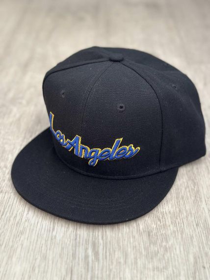 Кепка снепбек (Snapback) Лос-Анджелес (Los Angeles) Черный  56-61р (9101)