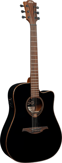Електроакустична гітара Lag Tramontane T118DCE-BLK