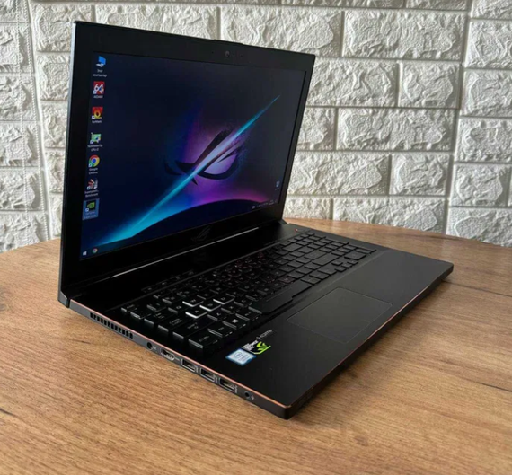 Ноутбук  Asus ROG GU501GM 120Hz i7 8750H 16Gb SSD 128Gb + HDD 1Tb GTX 1060 Б/В | Зображення 4