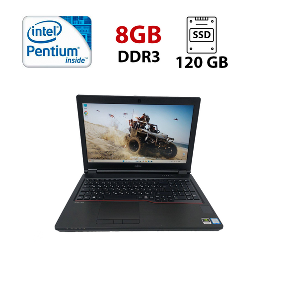 Ноутбук Б-класс Lenovo B51-30 / 15.6'' (1366x768) TN / Intel Pentium N3700 (4 ядра по 1.6 - 2.4 GHz) / 8 GB DDR3 / 120 GB SSD / nVidia GeForce 920M, 1 GB GDDR3, 64-bit / WebCam б/у